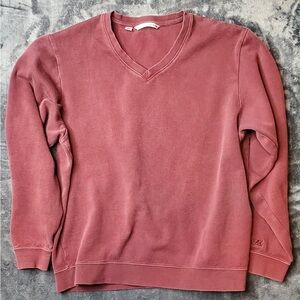 Cutter & Buck Men's Pullover Sweatshirt, Medium, Red